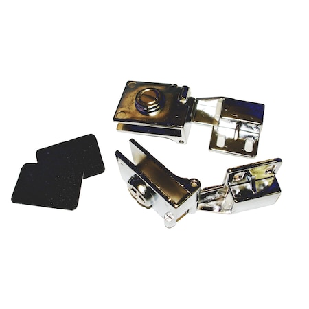 Midwest Fastener Chrometint Steel Inset Door Hinge 2PK 66327